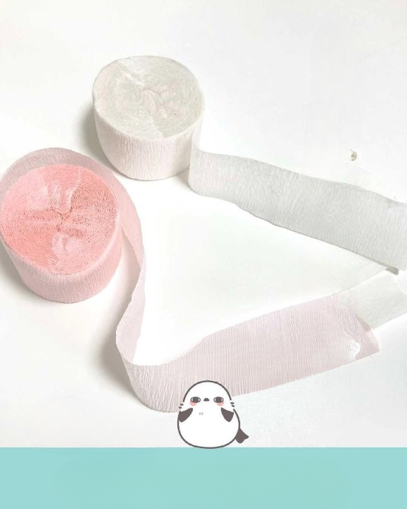 100円ショップクレープ紙